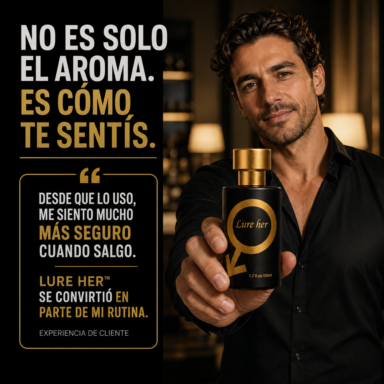 LURE HER™ PERFUME CON FEROMONAS - DESPERTÁ TU INSTINTO. POTENCIÁ TU PRESENCIA.