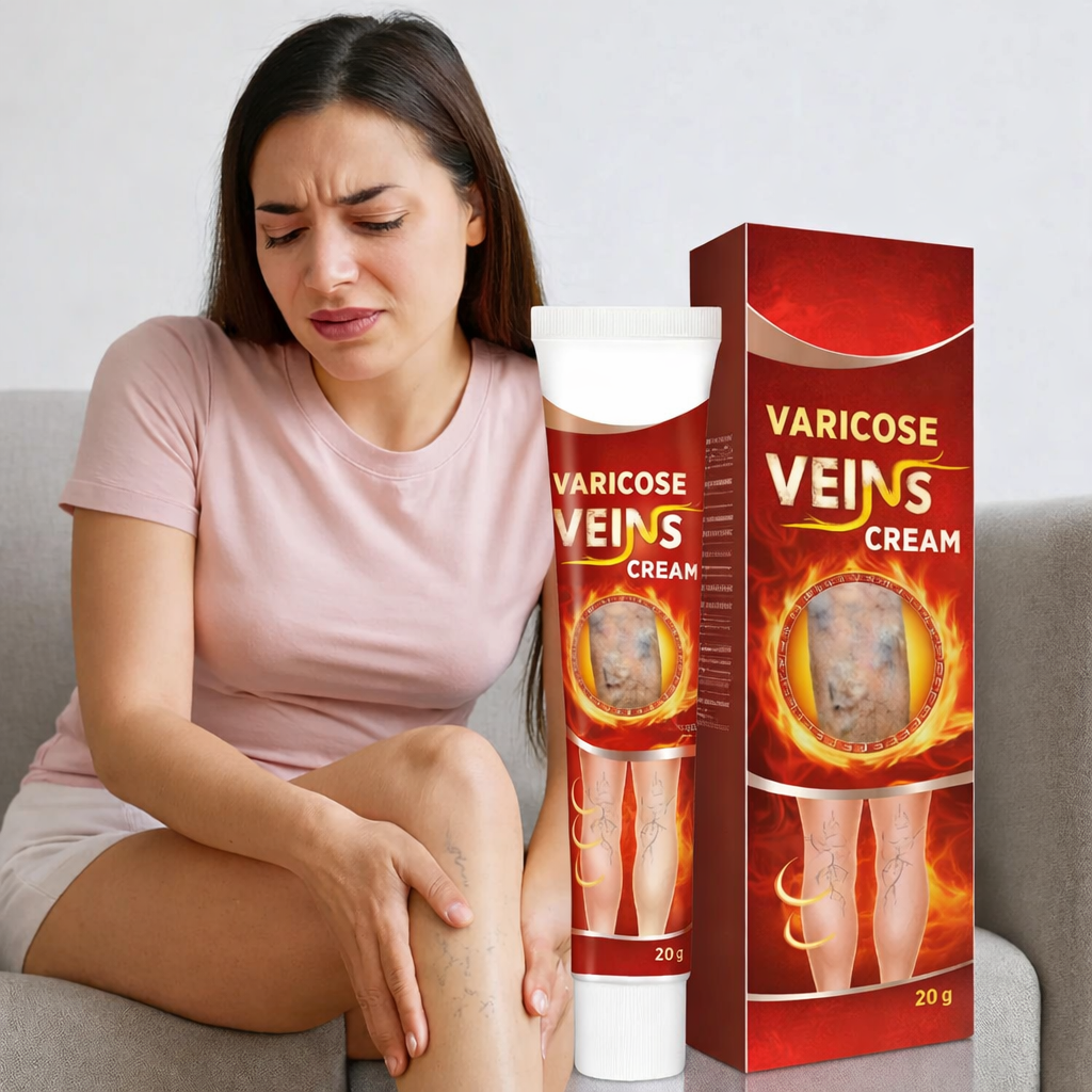 Crema para várices - Alivio inmediato, piernas más livianas y circulación mejorada.