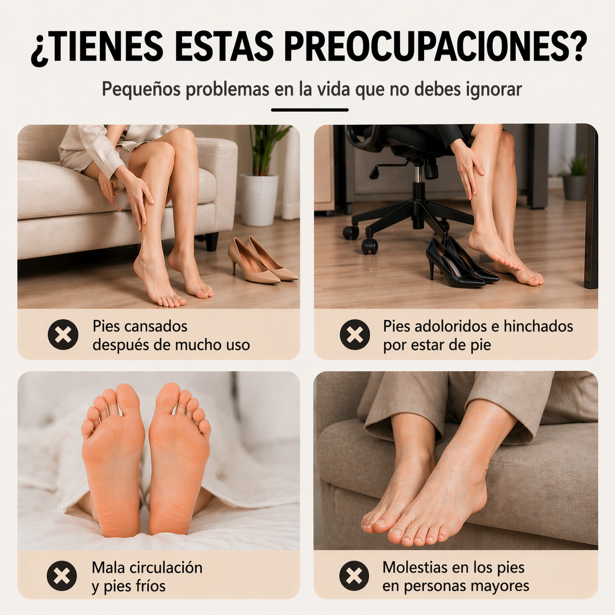 Alivio Instantáneo para Tus Pies – Estimula, Relaja y Elimina el Dolor en Minutos