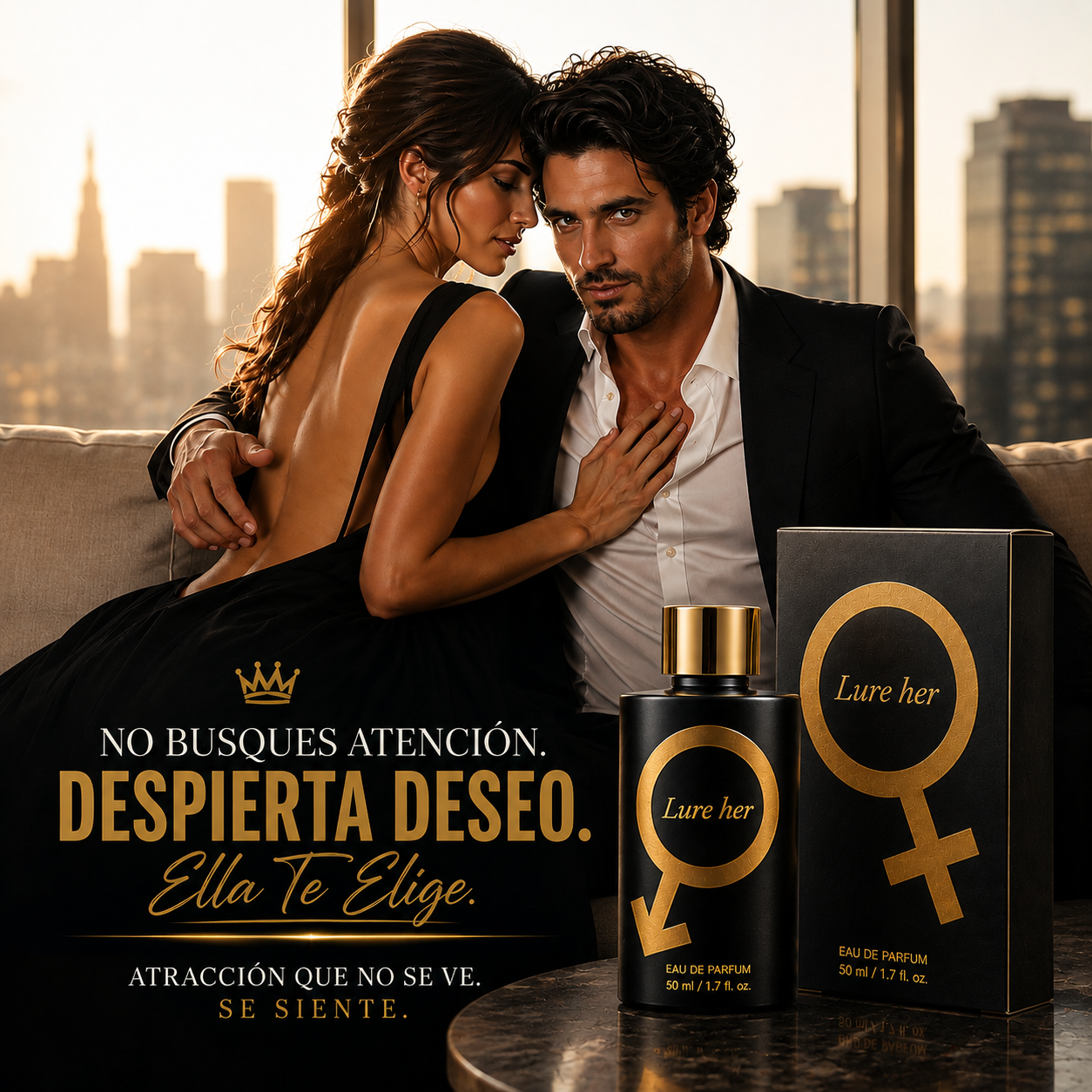 Perfume de Atracción para Hombre - Magnetismo, Confianza y Presencia