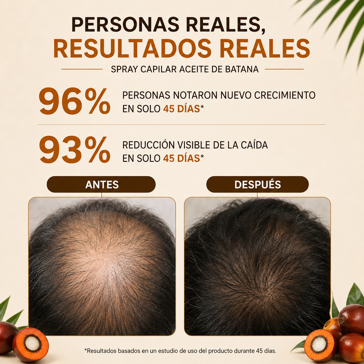 Aceite de Batana en Spray – Nutrición Intensiva para un Cabello Más Fuerte, Suave y Brillante