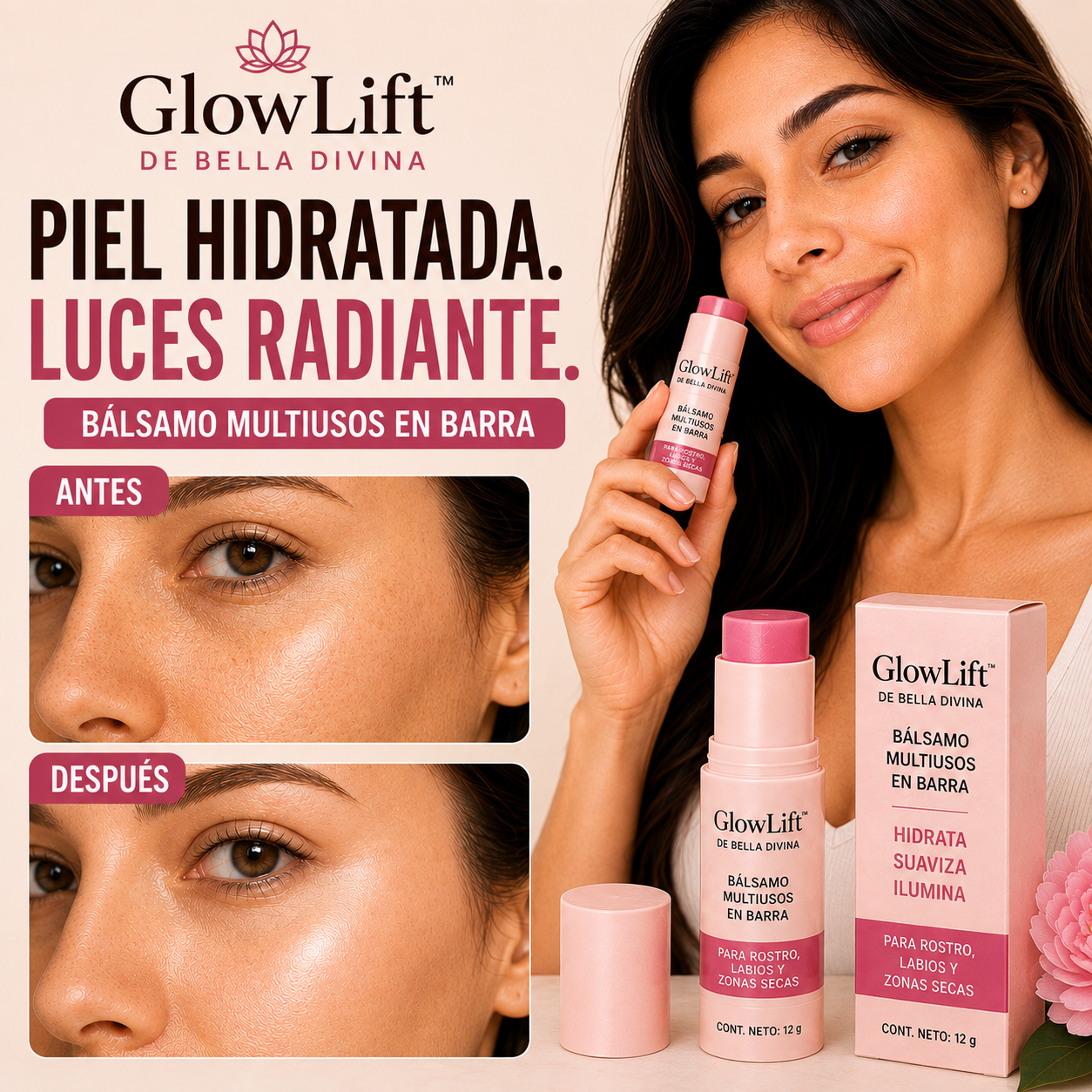 GlowLift Multi Balm - Bálsamo Multiusos para Rostro