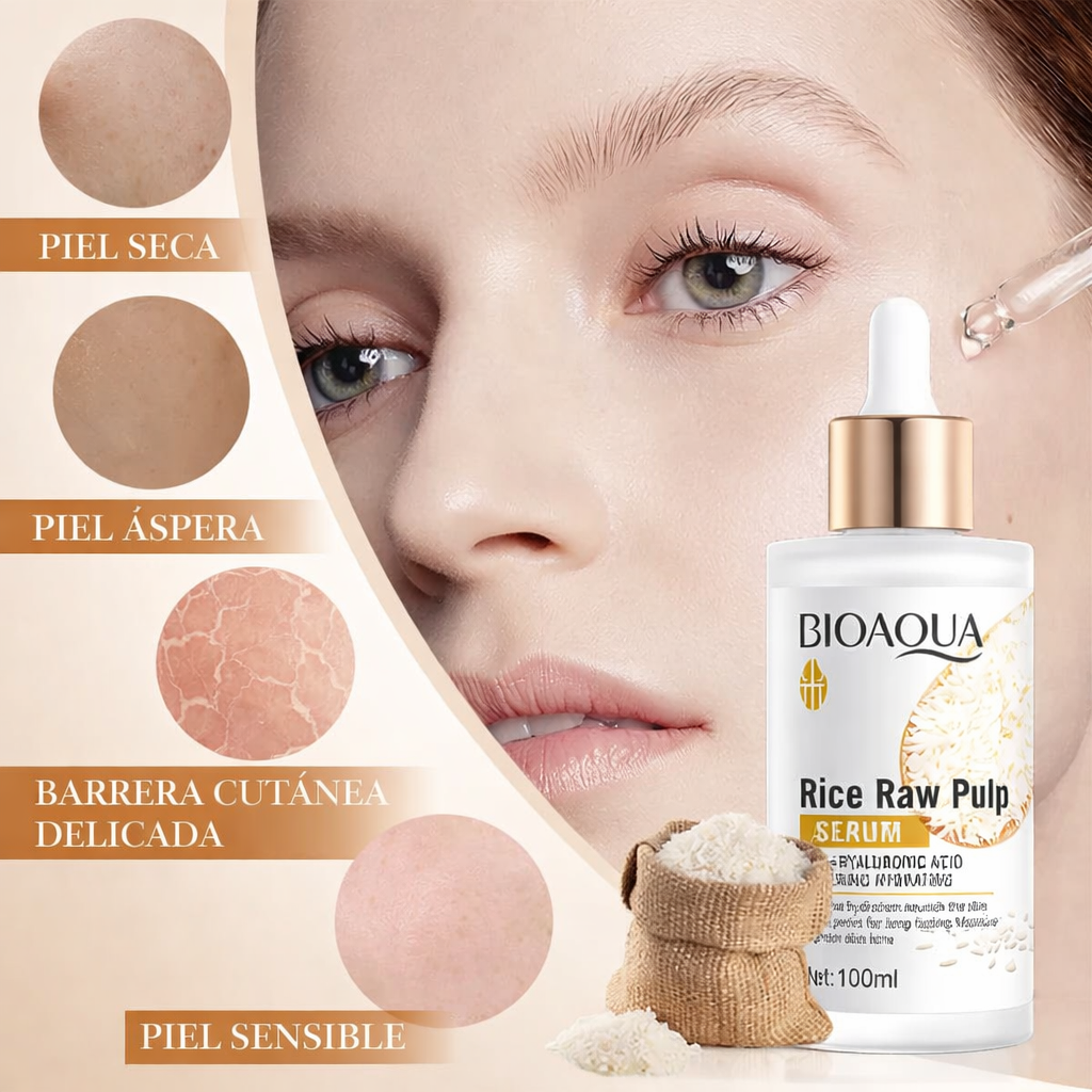 BIOAQUA Sérum Iluminador de Arroz