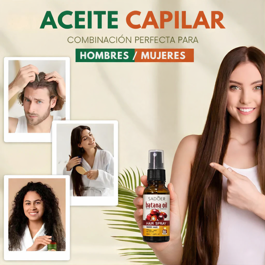ACEITE CAPILAR Repara el cabello. Revela un brillo duradero desde la raíz hasta las puntas.