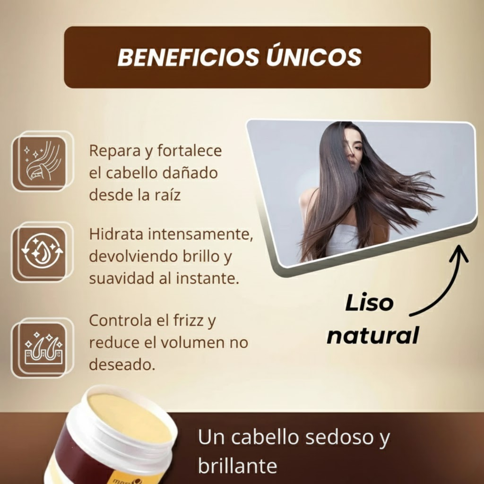 Karsell™ Mascarilla Capilar de Colágeno — “Cabello vivo, fuerte y brillante… en solo minutos.”