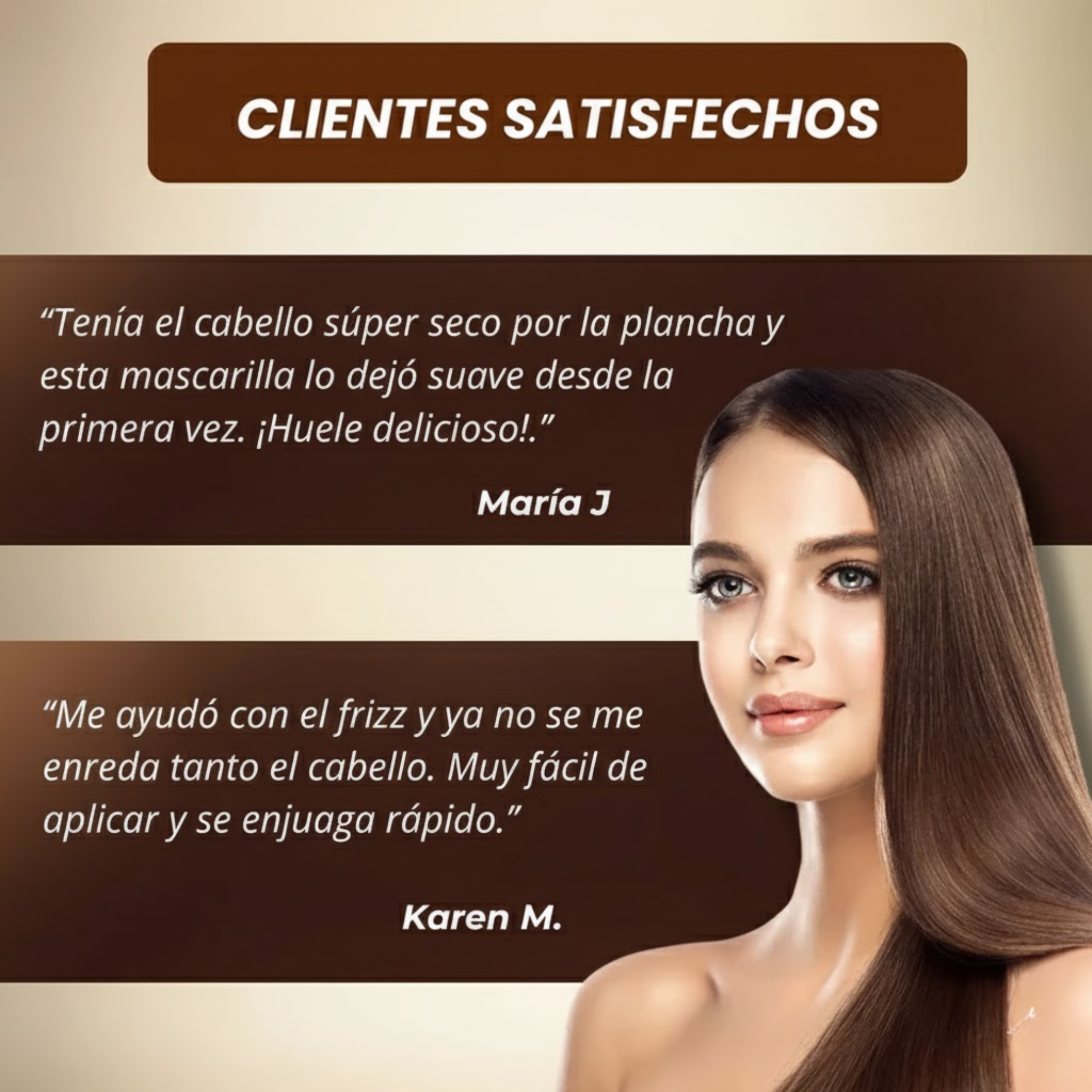 Karsell™ Mascarilla Capilar de Colágeno — “Cabello vivo, fuerte y brillante… en solo minutos.”