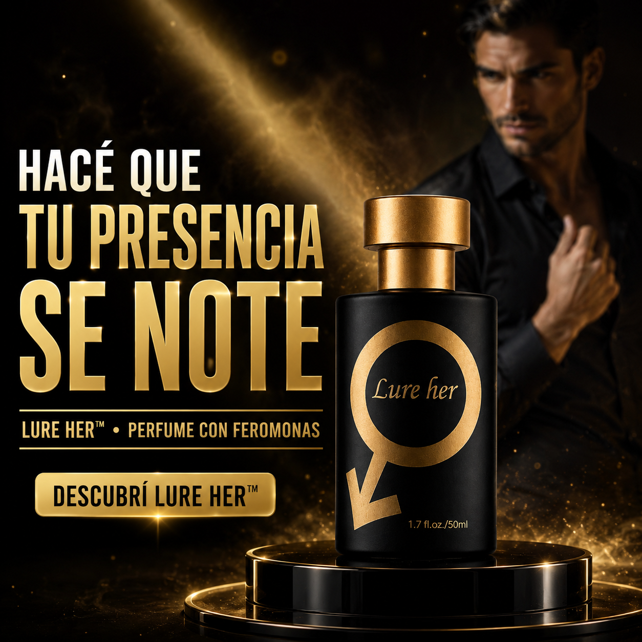 LURE HER™ PERFUME CON FEROMONAS - DESPERTÁ TU INSTINTO. POTENCIÁ TU PRESENCIA.
