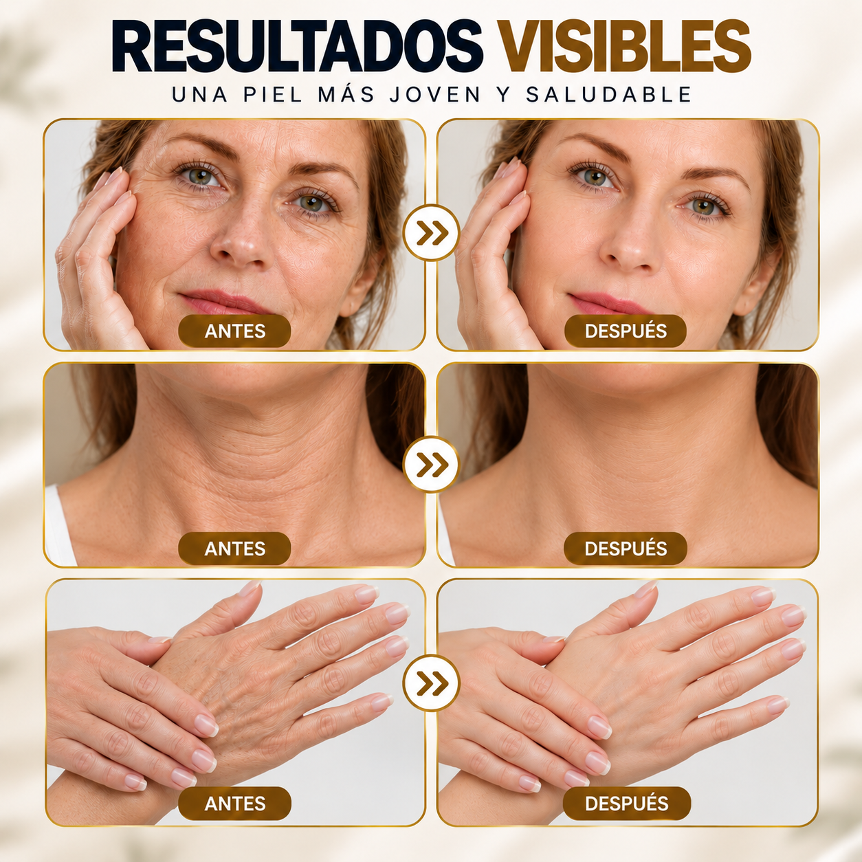 VitaGold — Piel Más Firme, Suave y Radiante en Solo 5 Minutos al Día