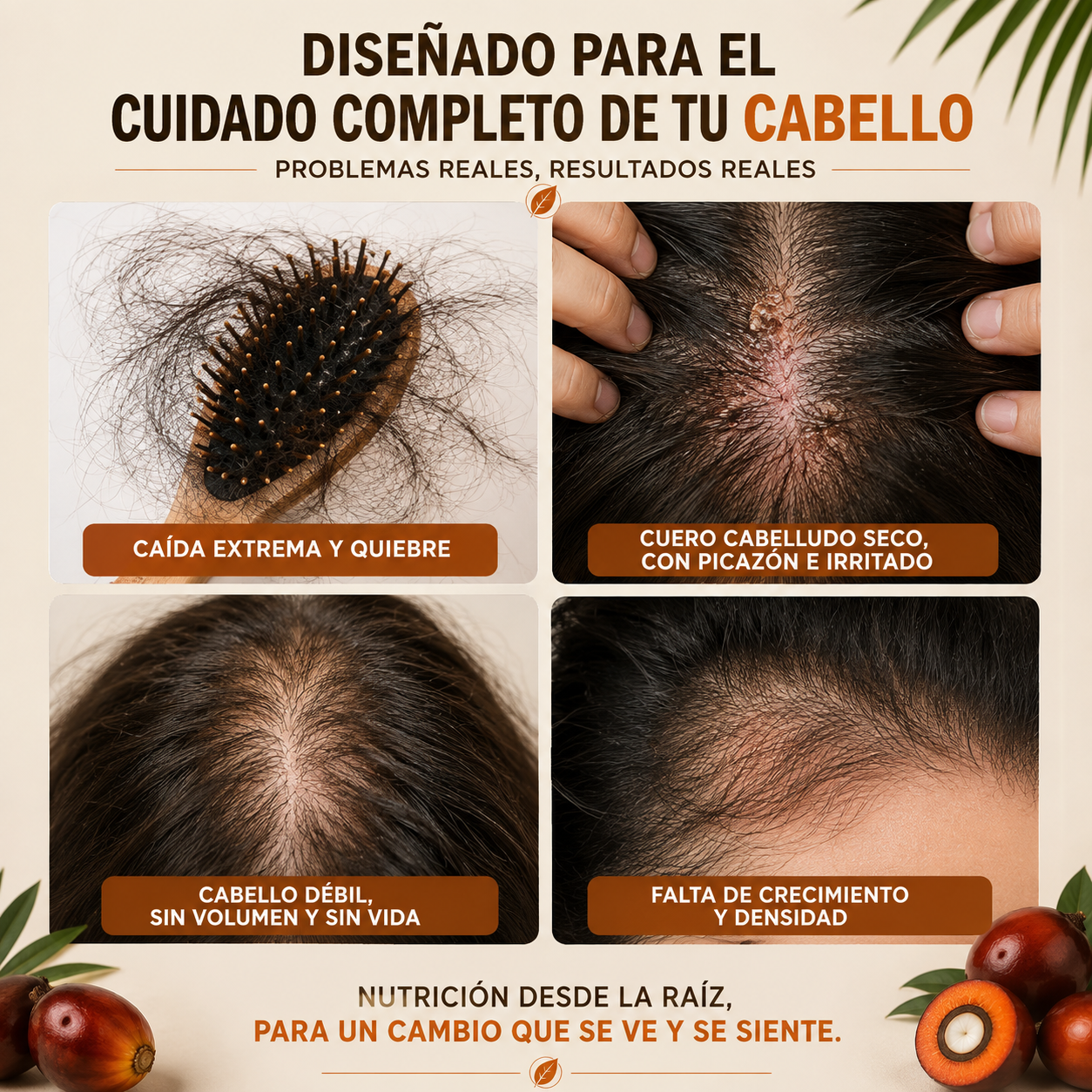 Aceite de Batana en Spray – Nutrición Intensiva para un Cabello Más Fuerte, Suave y Brillante