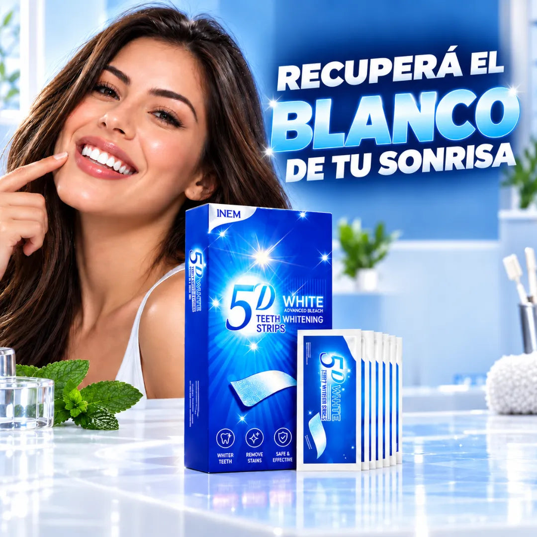 5D White Pro - Una sonrisa más blanca desde casa