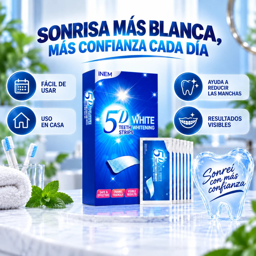 5D White Pro - Una sonrisa más blanca desde casa