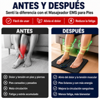 EMS Masajeador para Pies  – Decile Chau a Los Pies Cansados y Doloridos